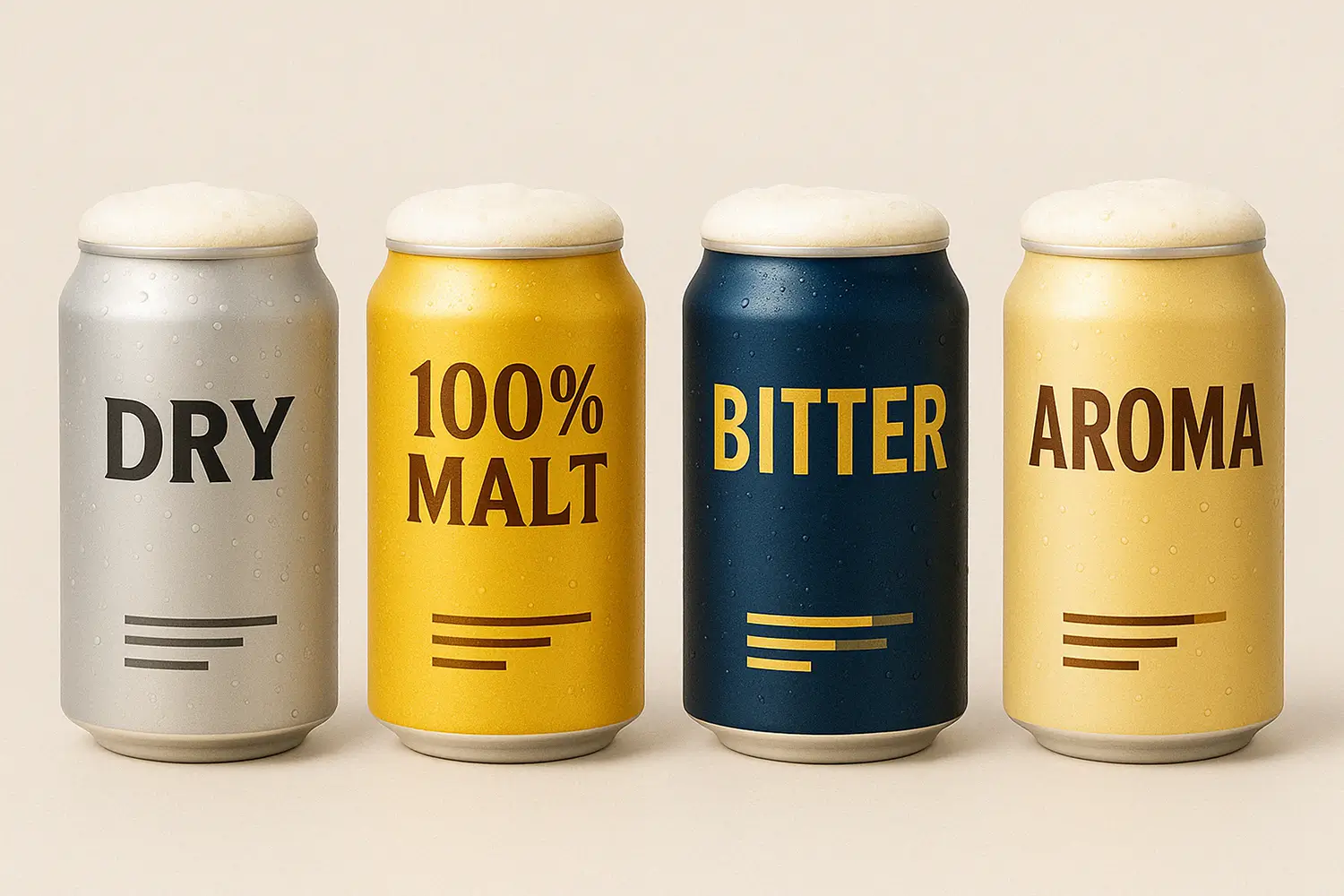 缶ビールの種類一覧とその特徴