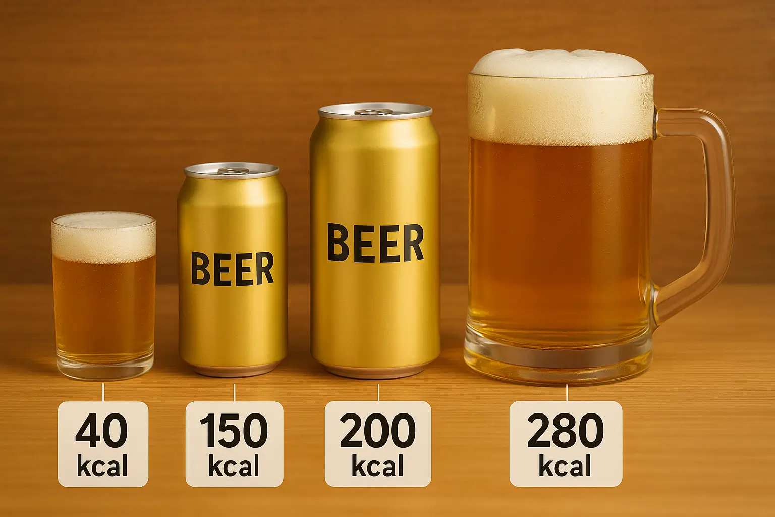 ビールのカロリーとは