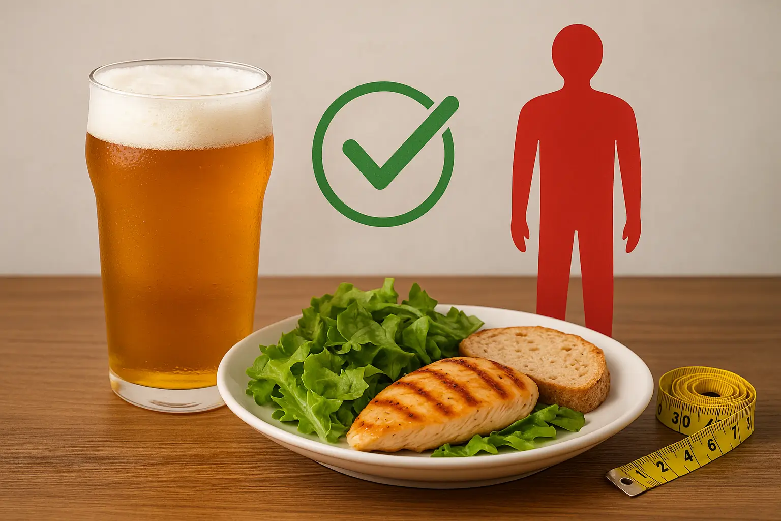 ビールのカロリーを抑える方法