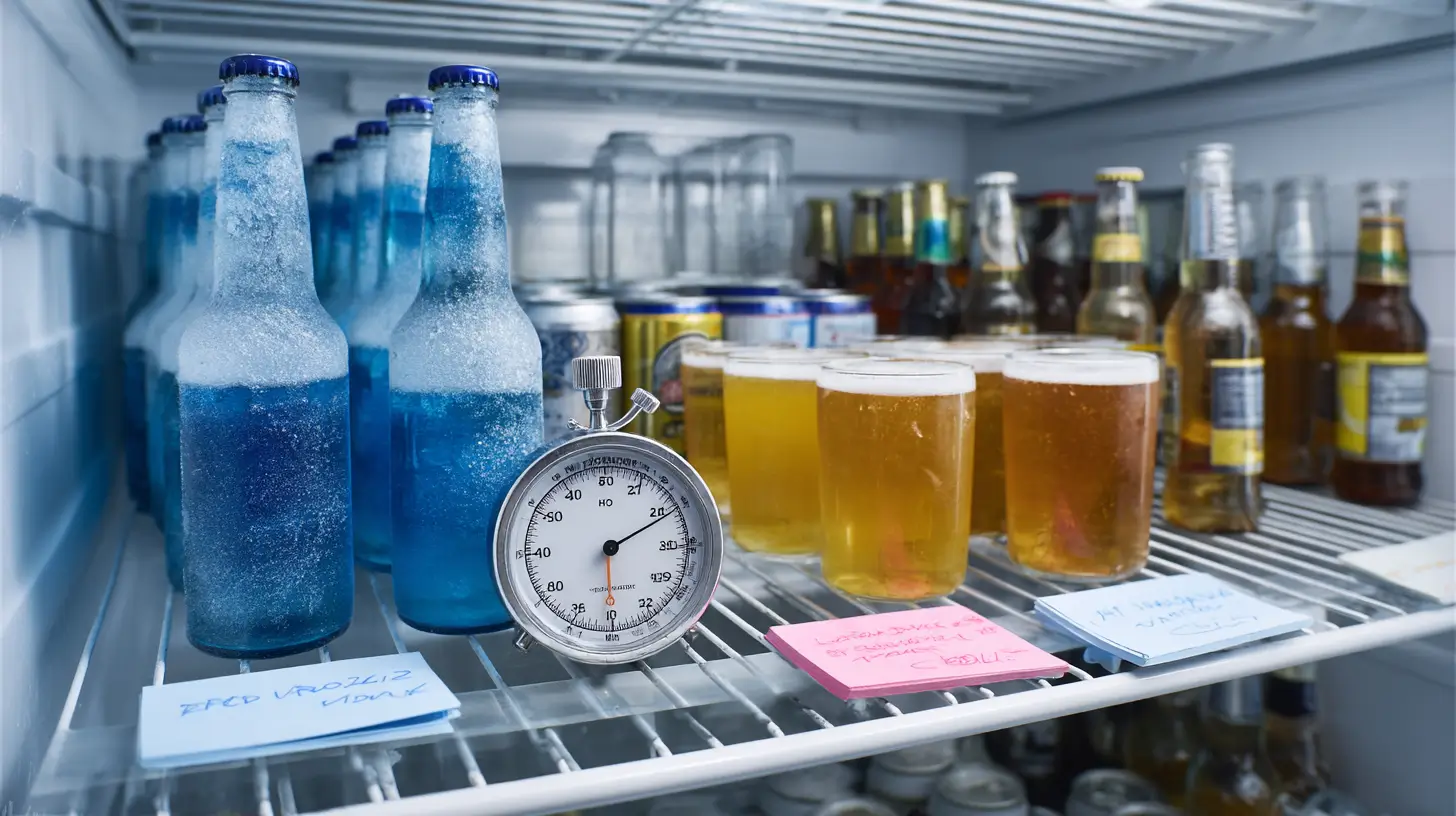 ビールの冷凍に関する基本知識