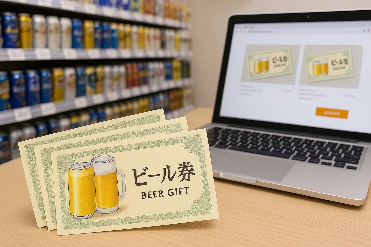 ビール券の購入方法