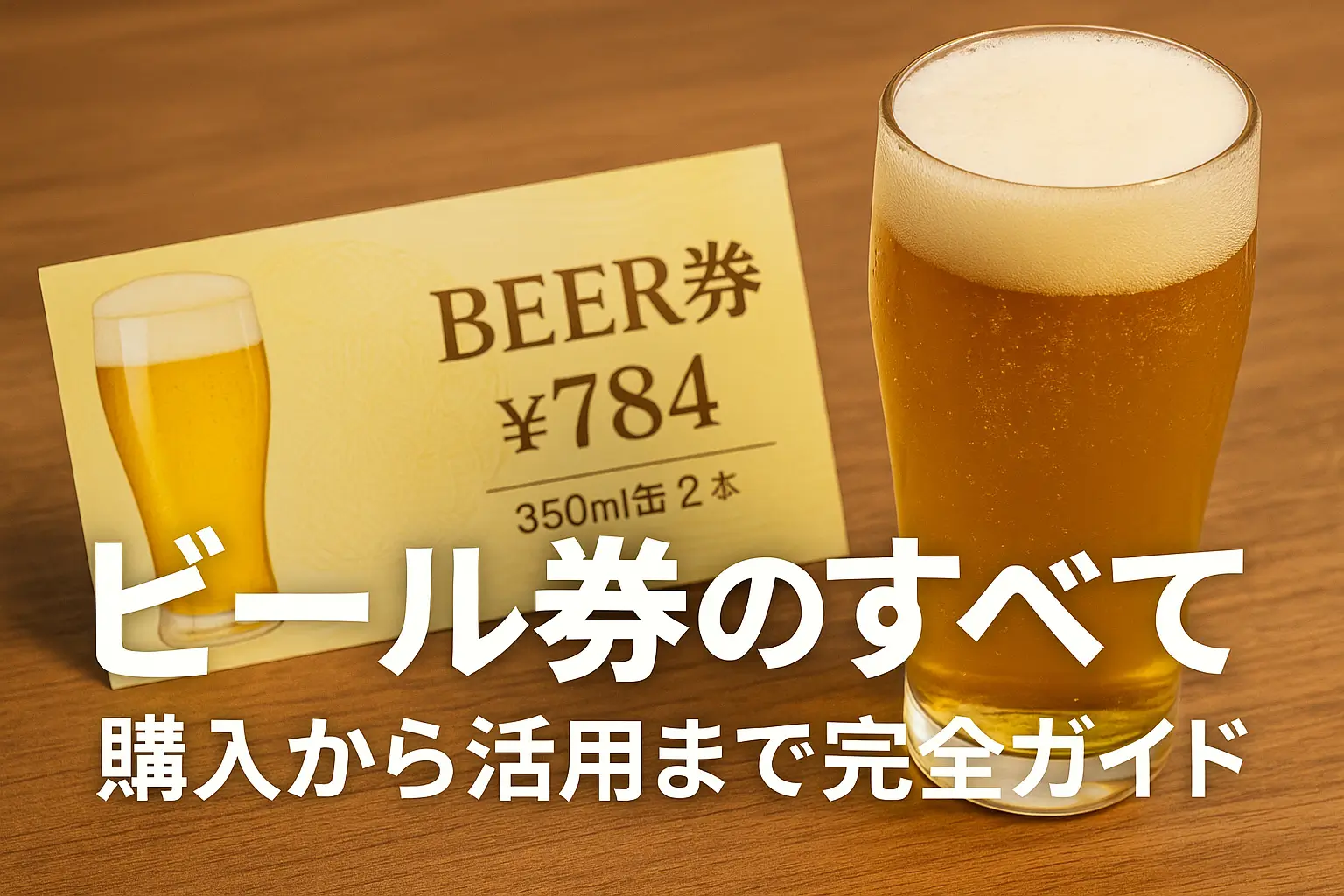 ビール券のすべて：購入から活用まで完全ガイド
